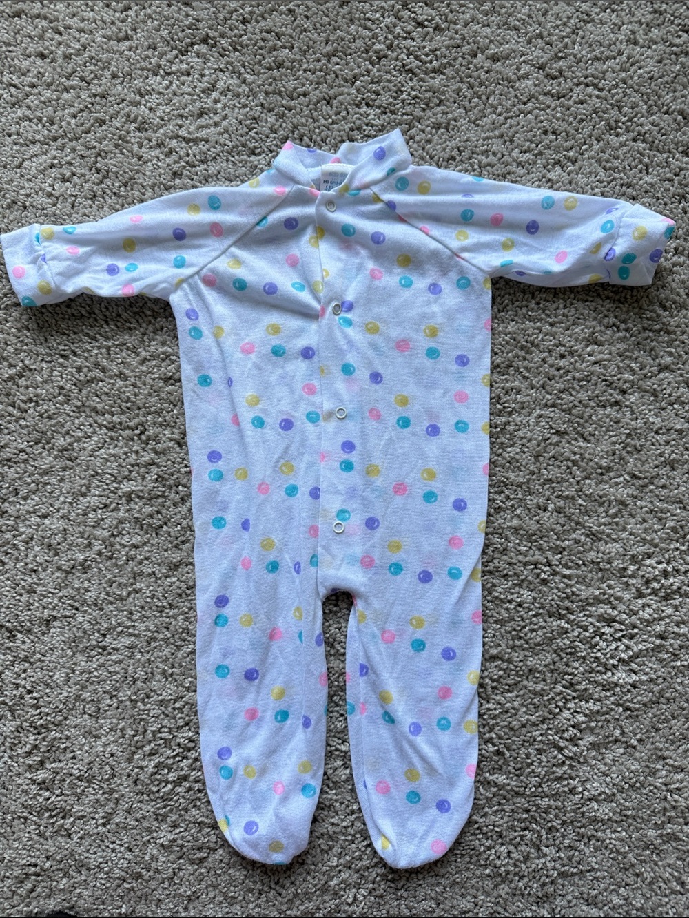 Vintage 90s | Lightweight Baby Footed Sleeper